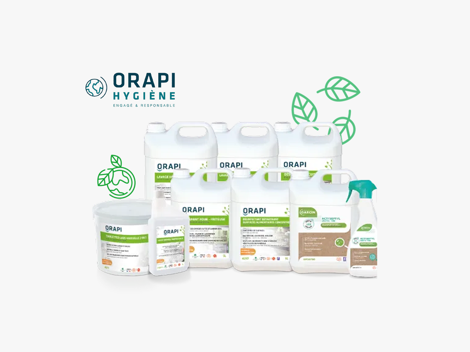 Gamme de produits écologiques