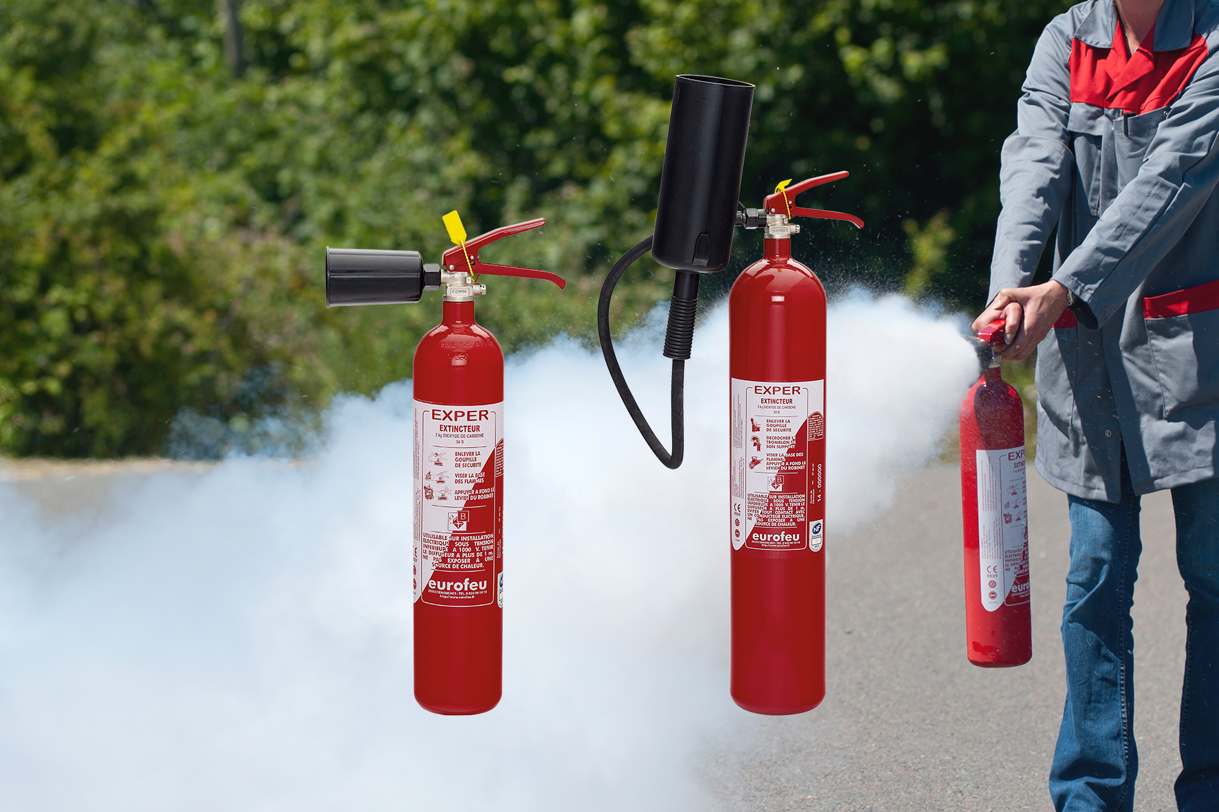 Extincteurs CO2